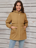 Beaumama parkas grossesse casual tous les jours coulisse taille poches manteau d'hiver femme enceinte