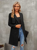 Beaumama trench coat grossesse élégant casual tous les jours double boutonnage ceinture poches femme enceinte