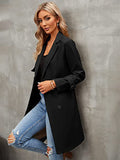 Beaumama trench coat grossesse élégant casual tous les jours double boutonnage ceinture poches femme enceinte